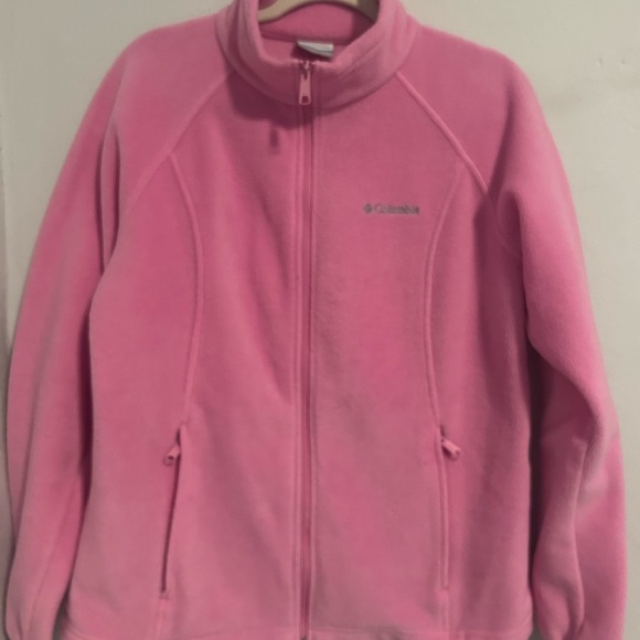 Columbia Vibrant Pink Fleece Outerwear - Picture 1 of 3